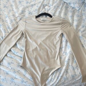 Aritzia Satin Bodysuit